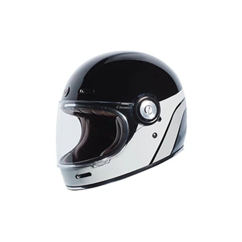 Casco Full Face Retro Torc T-1 Dreamliner Black Grey