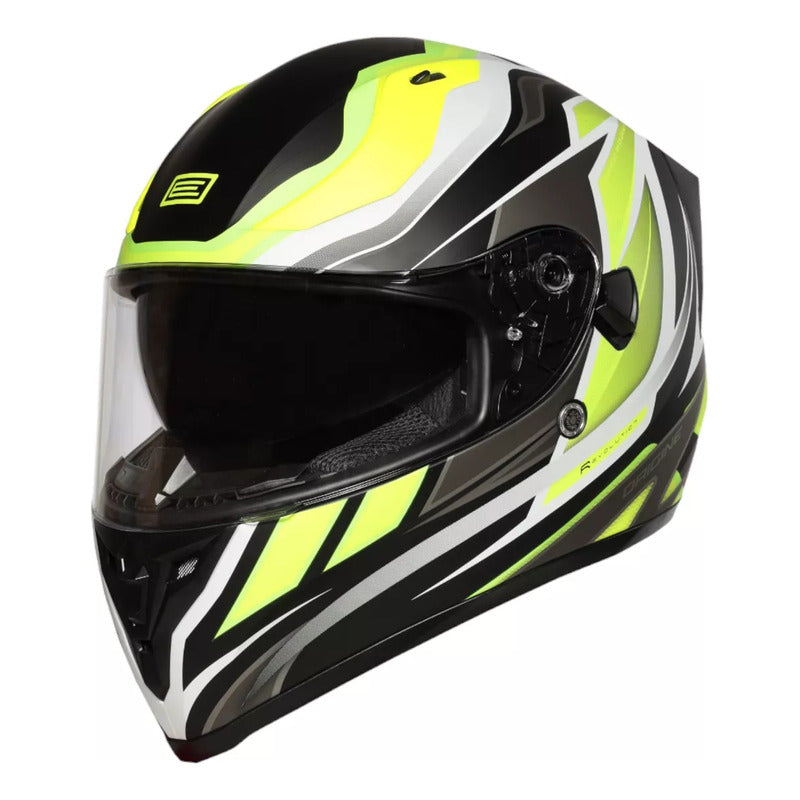 Casco Integral Origine Strada Revolution Amarillo Neón ECE 22.05 Deportivo
