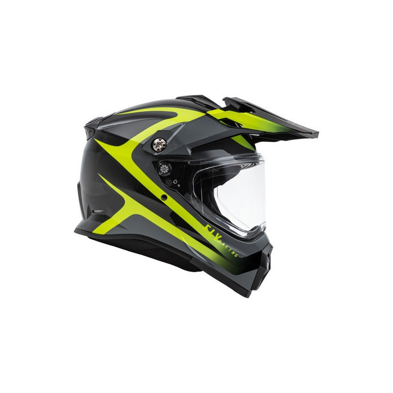 Casco Fly Racing Trekker Pulse Black/Hi-Vis Yellow