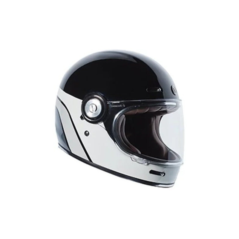 Casco Full Face Retro Torc T-1 Dreamliner Black Grey