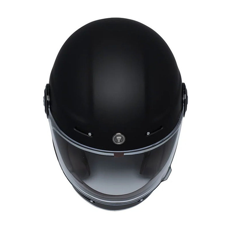Casco Full Face Retro Torc T-1 Matte Black