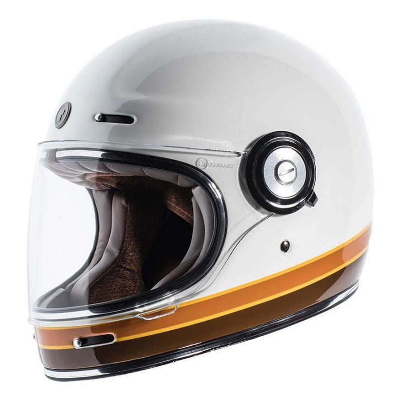 Casco Full Face Retro Torc T-1 Iso Bars