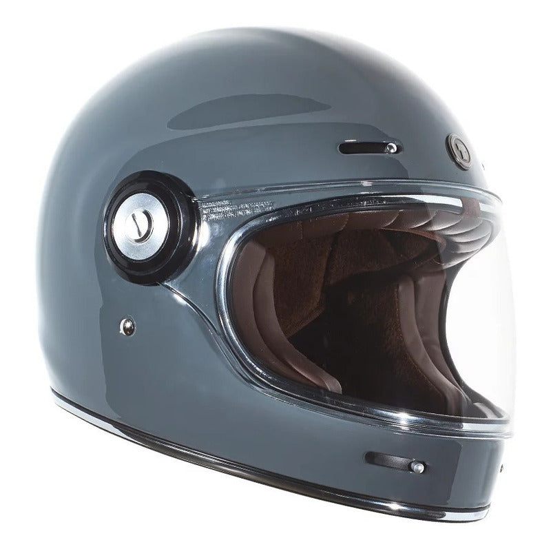 Casco Full Face Retro Torc - T1 Nardo Grey