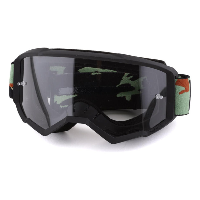 Goggles Para Motociclista Fly Racing Camo/green/black