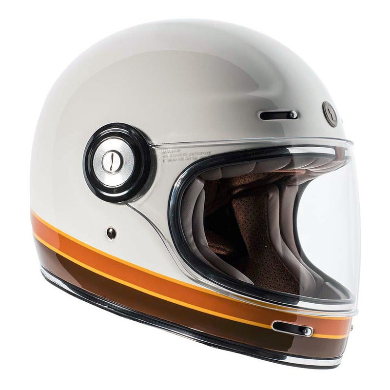 Casco Full Face Retro Torc T-1 Iso Bars