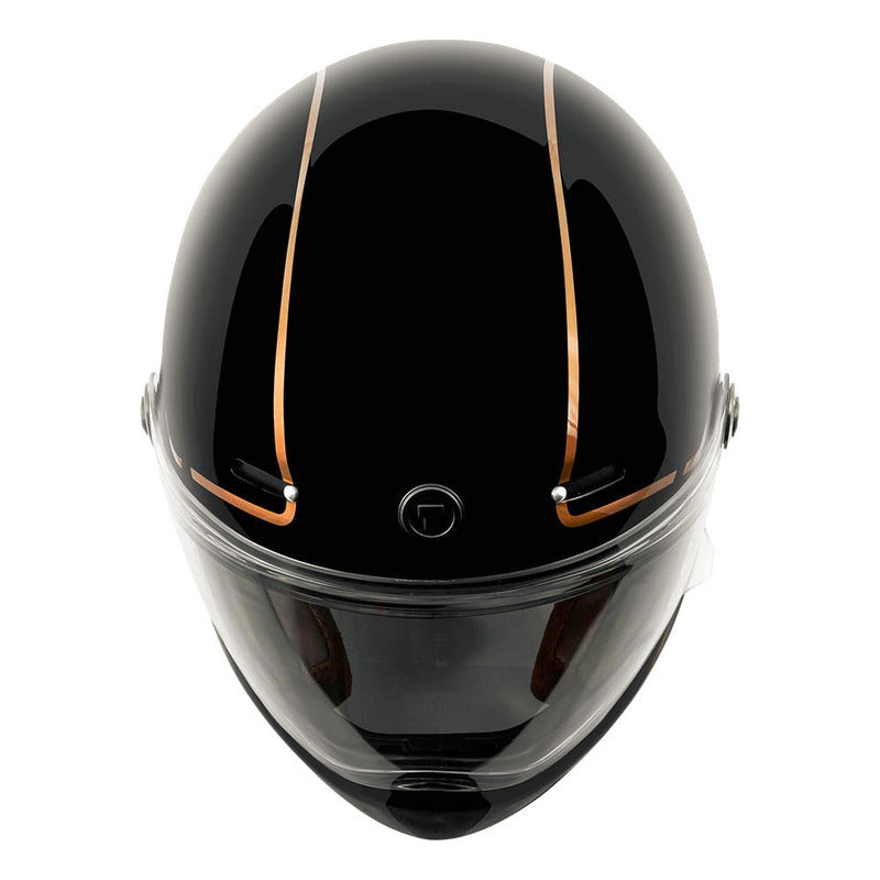Casco Full Face Retro Torc T-9 Deep Stage + Mica Dark Smoke