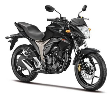Salpicadera Delantera Para Suzuki Gixxer 150 Negro MTC