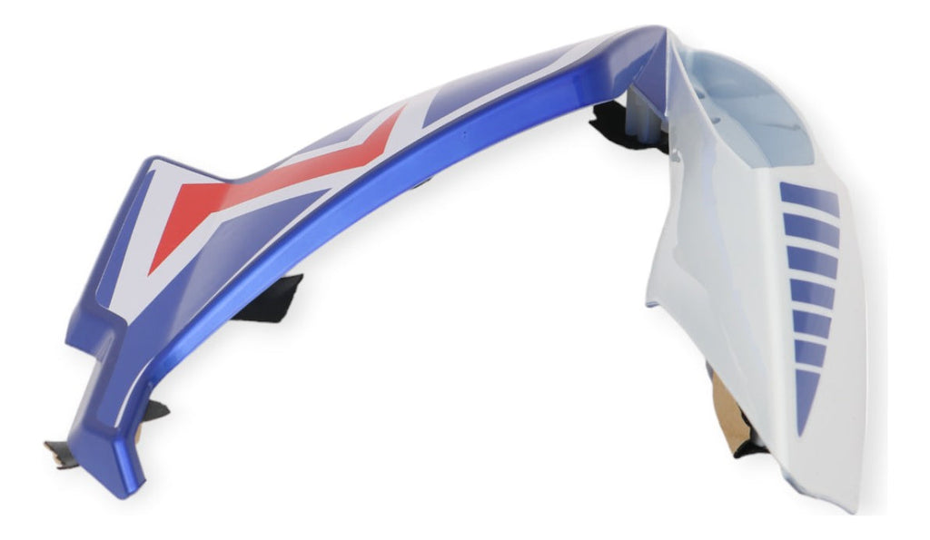 Cubierta Izquierda Tanque Para Italika 170Z Azul/Blanco MTC