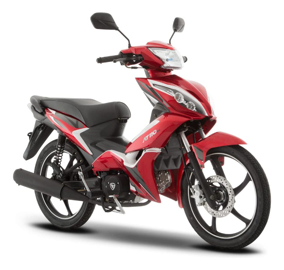 Salpicadera Delantera Italika AT110RT Con LED 2022+ Rojo MTC