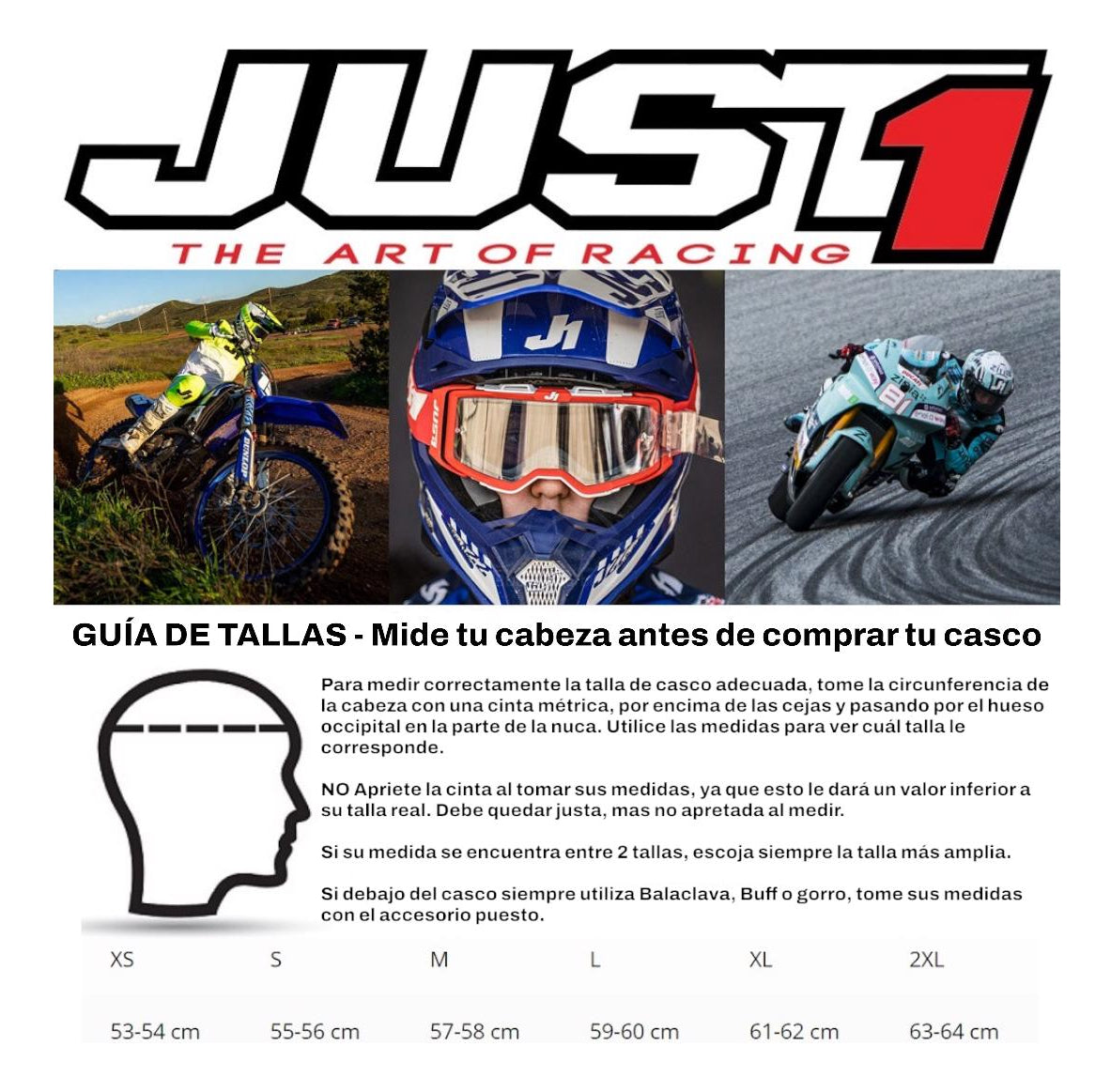 Casco Just1 J39 Revolution Motocross Enduro Azul/amarillo