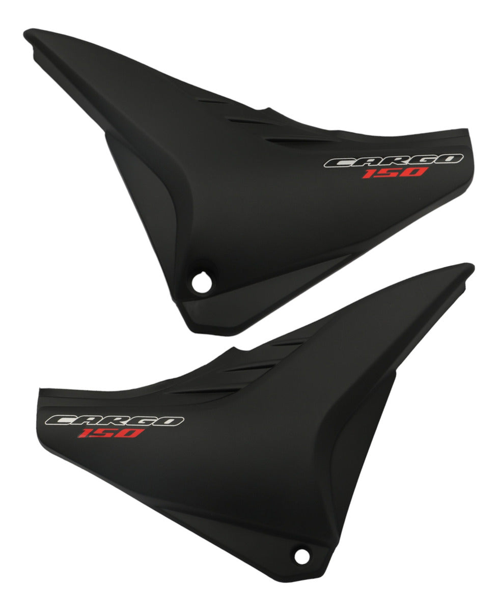 Juego Cubiertas Laterales para Honda Cargo GL150 Negro MTC