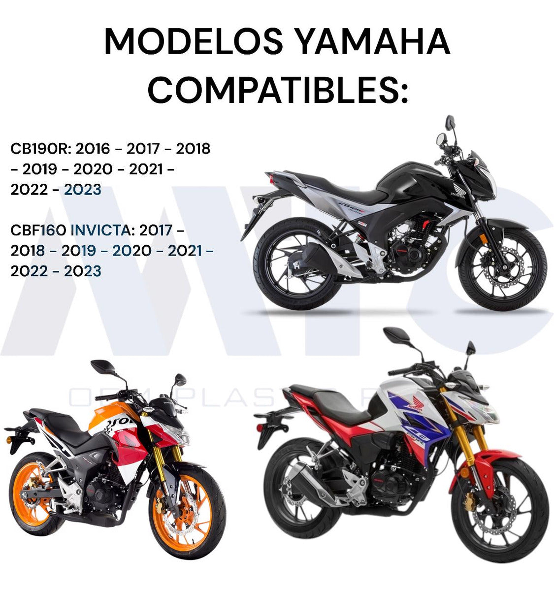 Filtro De Aire Para Honda CBF160 Invicta 2017-2023 Mtc