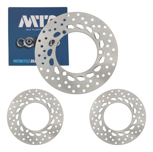 3 Discos de freno delanteros para Yamaha NMAX 155 MTC