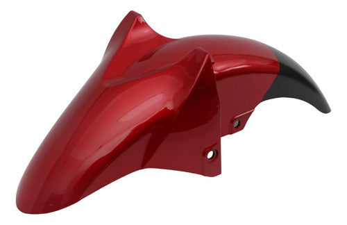 Salpicadera Delantera Para Yamaha FZ16 Rojo MTC