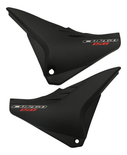 Juego Cubiertas Laterales para Honda Cargo GL150 Negro MTC