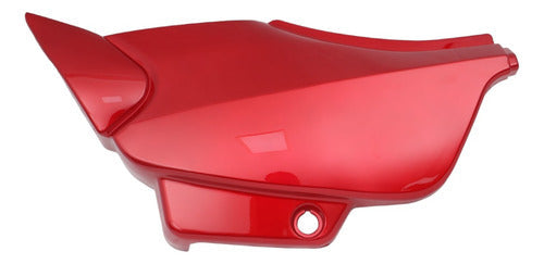 Cubierta Lateral Izquierda P/ Italika FT150 Forza150 Rojo MTC
