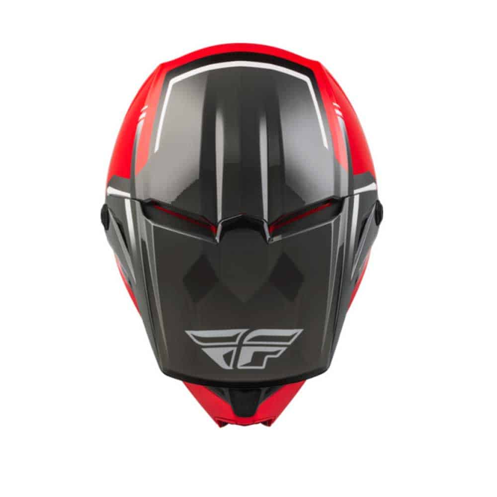 Fly Racing Kinetic Vision Red/Grey