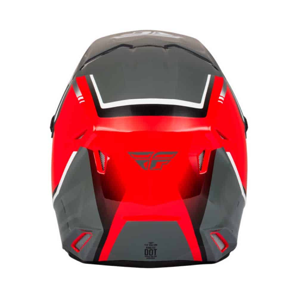 Fly Racing Kinetic Vision Red/Grey